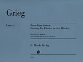 Peer Gynt Suites piano sheet music cover